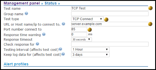 Monitoring TCP with Netmon